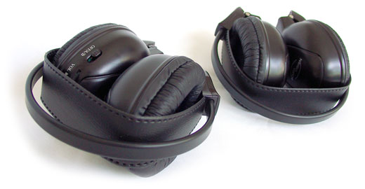 headrest mobilator zagwek car audio wideo remote headphones 