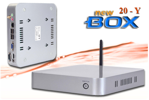 Komputer Przemysowy Fanless MiniPC nBOX-20-Y BAREBONE