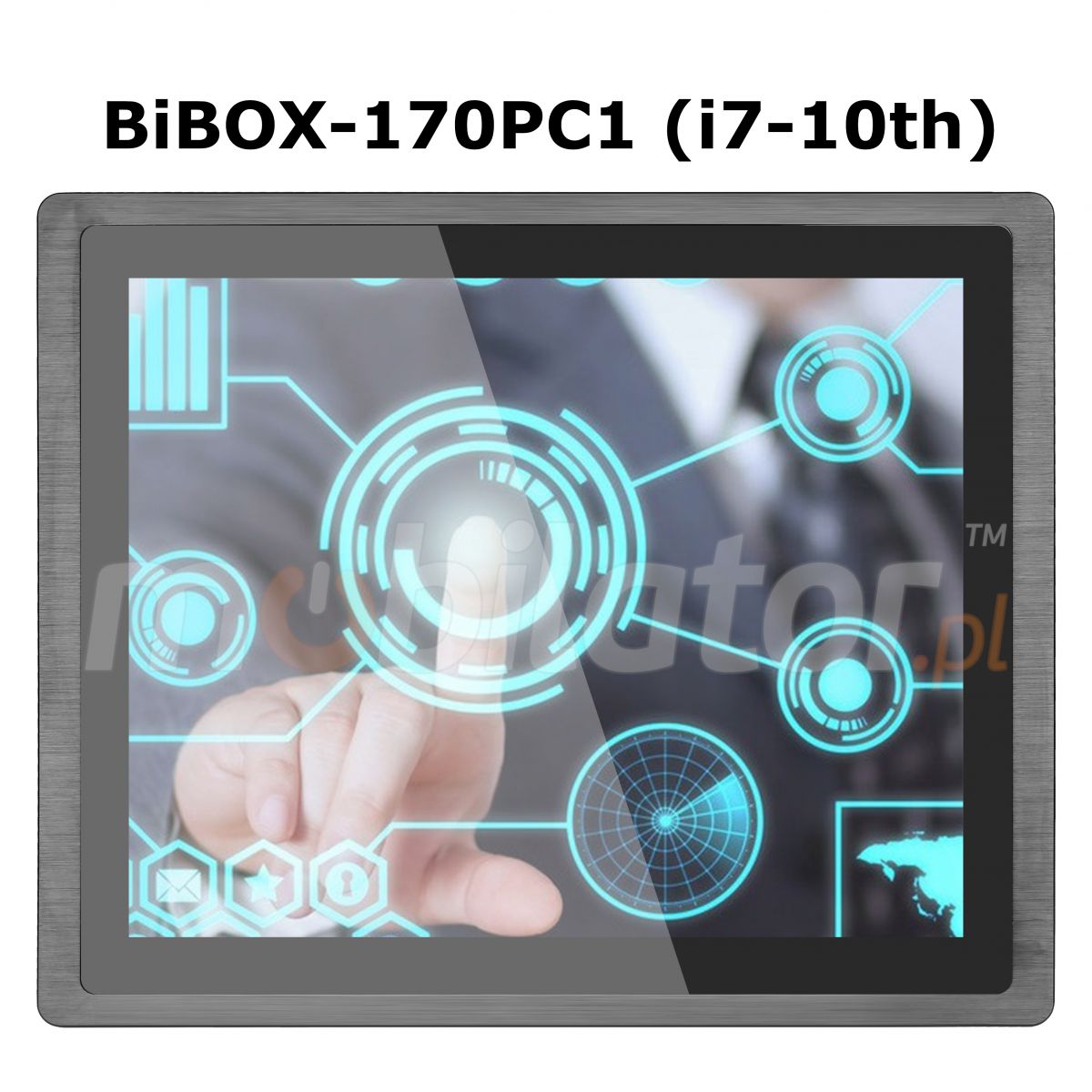BiBOX-170PC1 -  Przemysowy komputer panelowy z nowoczesnym procesorem Intel Core i7