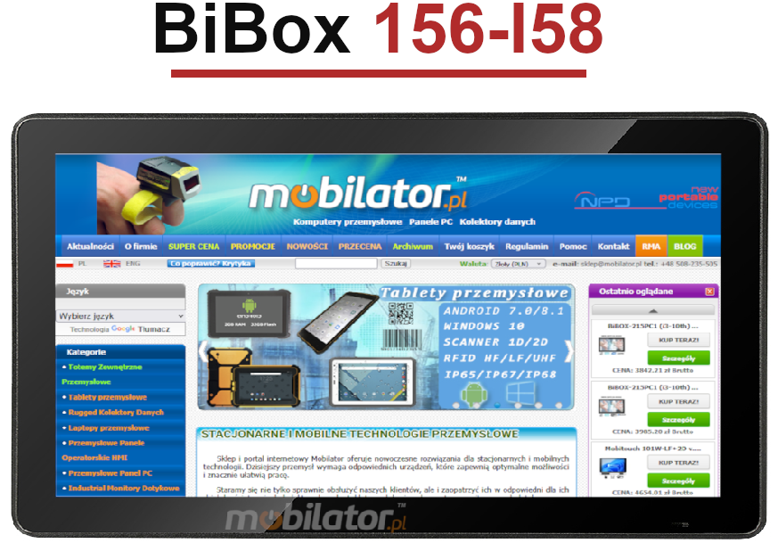 Wielozadaniowy BiBox 156-I58 z norm IP65