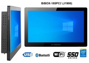 BIBOX-185PC2 odporny wytrzymay wydajny komputer panelowy