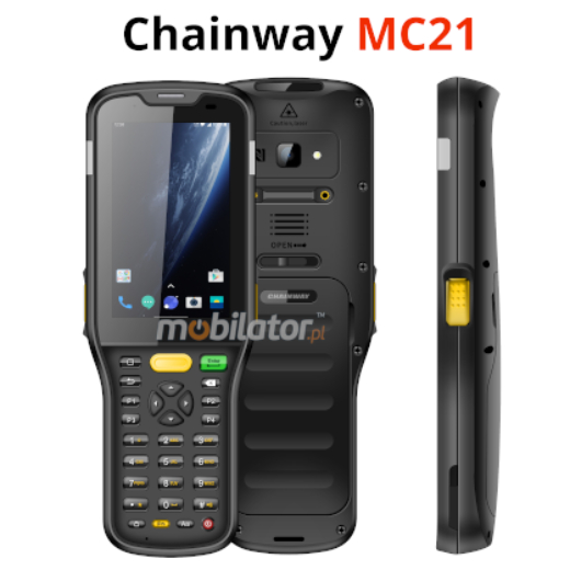 Przemysowy tablet Chainway MC21 v.1 - Pyoodporny, wodoodporny i wstrzsoodporny tablet idealny do ekstremalnych warunkw pracy.