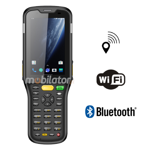 Funkcjonalny wodoodporny Chainway MC21 - Zaawansowany moduł GPS, Bluetooth 5.0, dwuzakresowy moduł Wi-Fi i NFC, kompletna łączność dla profesjonalnych zastosowań w terenie.