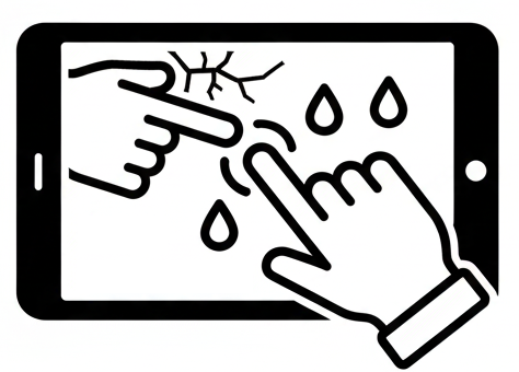 Tablet przemysowy z ekranem dotykowym