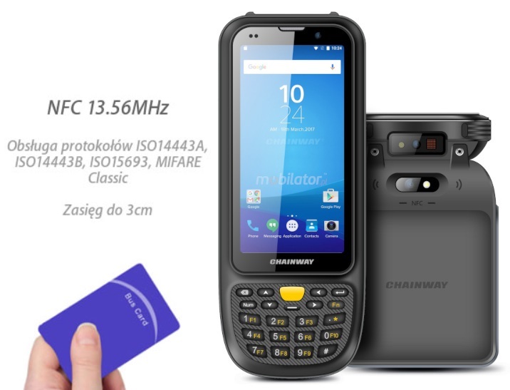 Chainway C60 v.1 Komunikacja bliskiego zasigu NFC karta czytnik