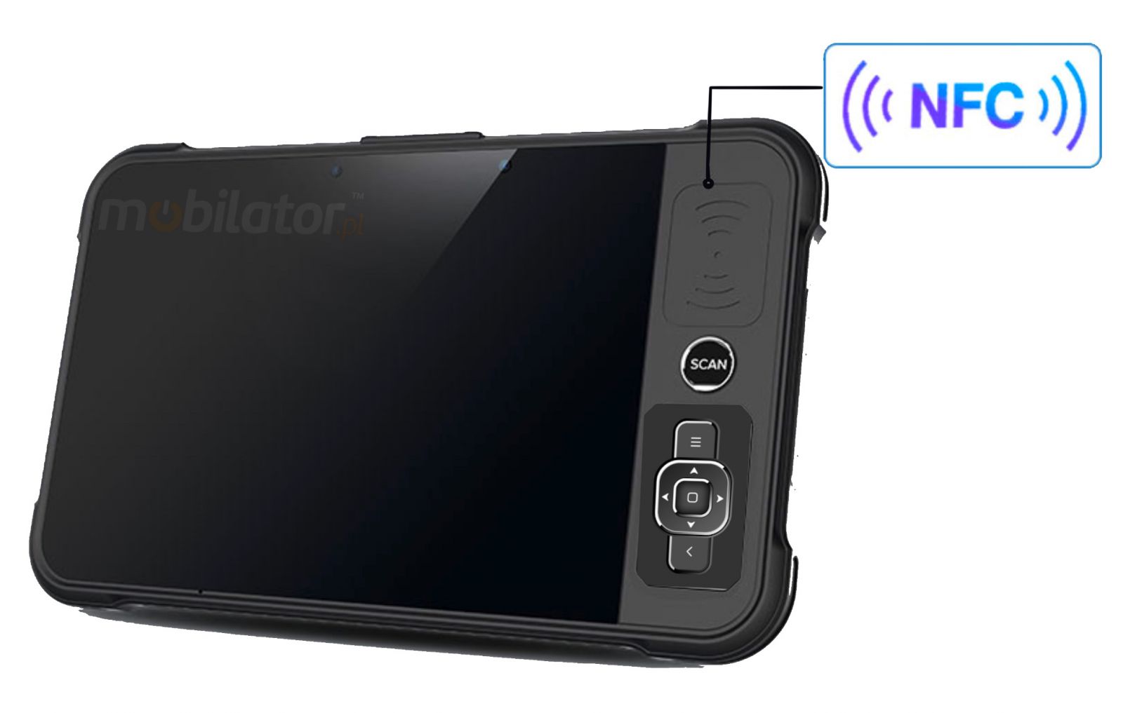 Chainway P80-PE tablet przemysowy android 9.0 z NFC