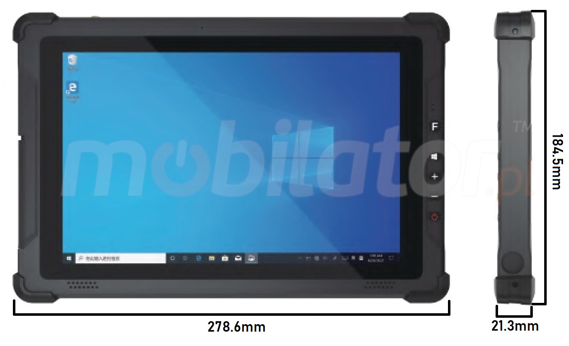 Emdoor I12U - wytrzymay tablet o niewielkiej gruboci