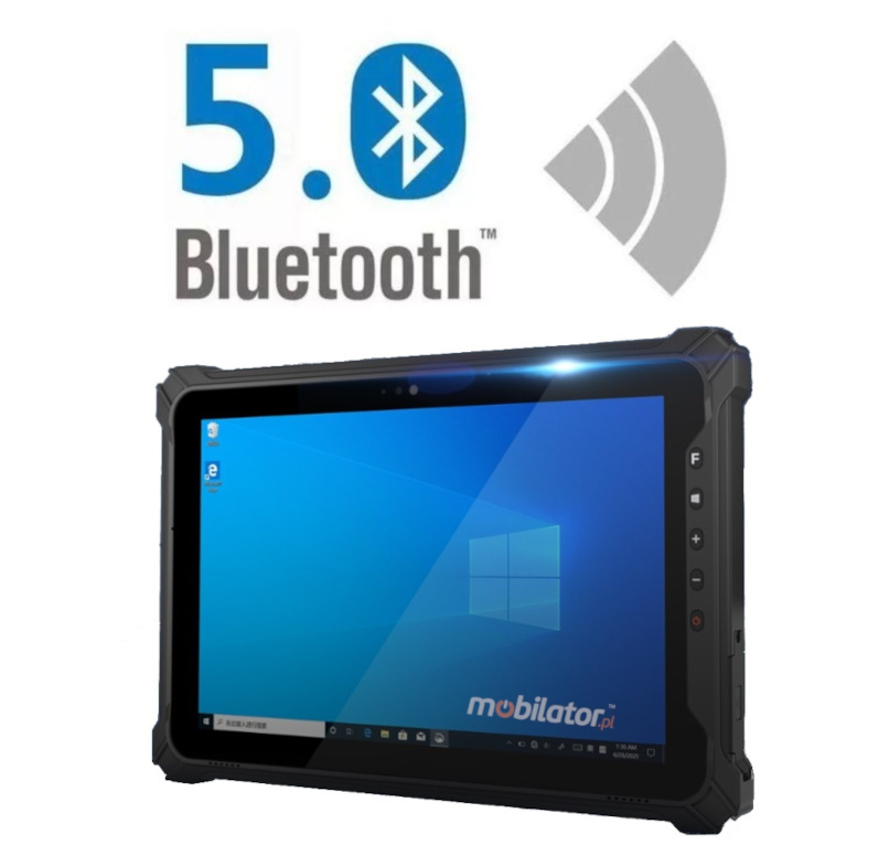 Emdoor I17J Modu Bluetooth 5.0 czno - wytrzymay tablet przemysowy