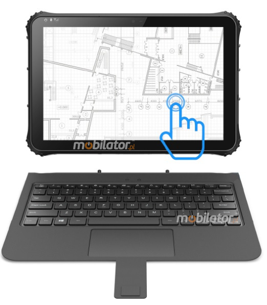 Emdoor I22J Czuy dokadny ekran dotykowy klawiatura opcjonalna