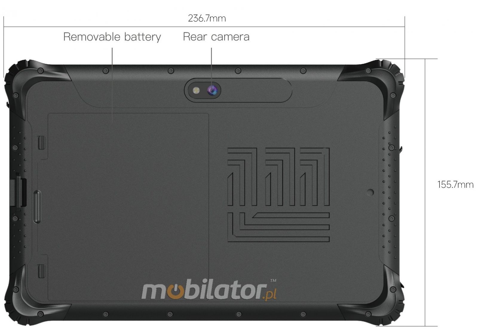 emdoor i8nn windows 10 ip65 tablet przemysowy wzmocniony pancerny