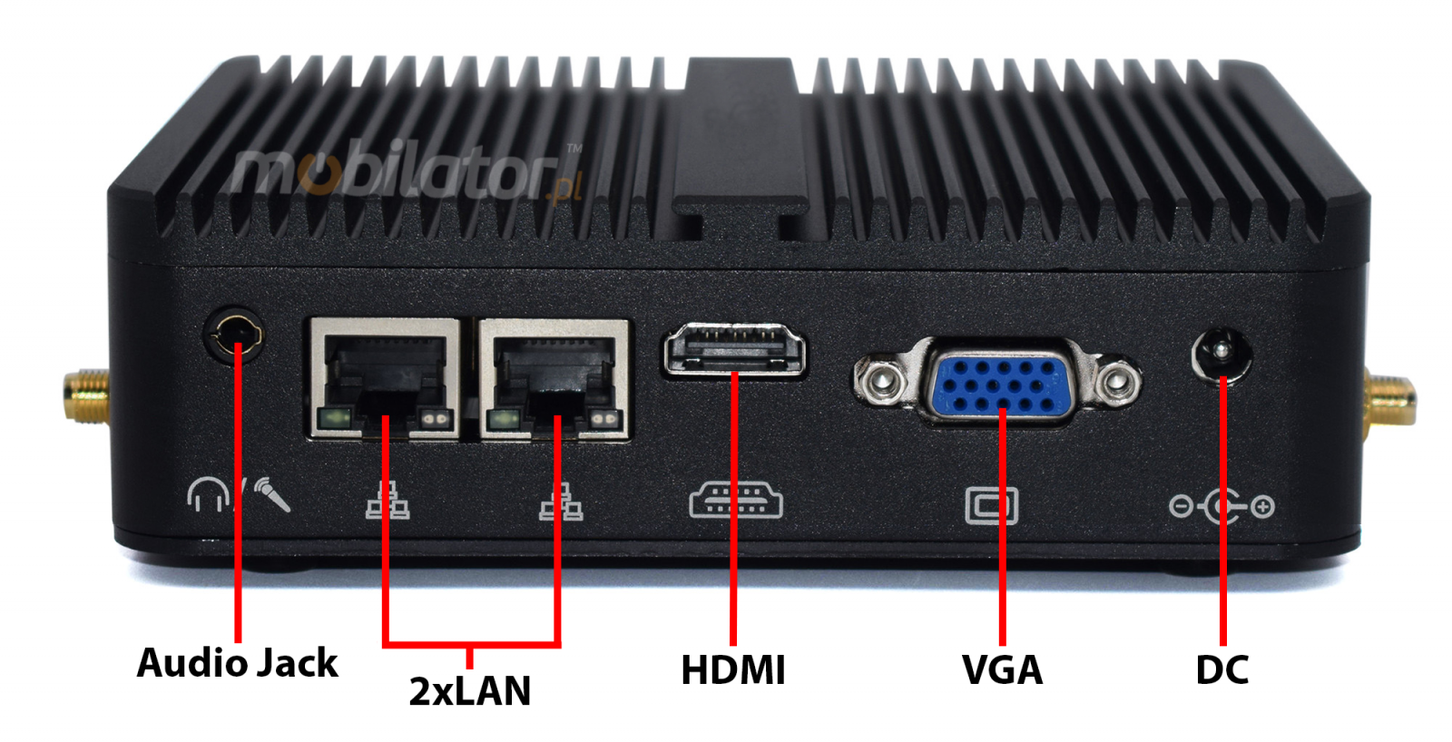 wejcia do maego wytrzymaego niezawodnego HyBOX H3 panel tylni