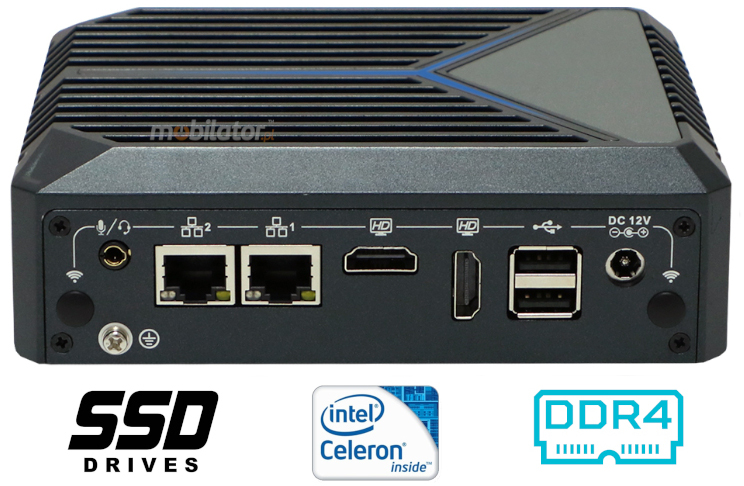 IBOX N2211 Komputer przemysowy z 8GB RAM, Wifi