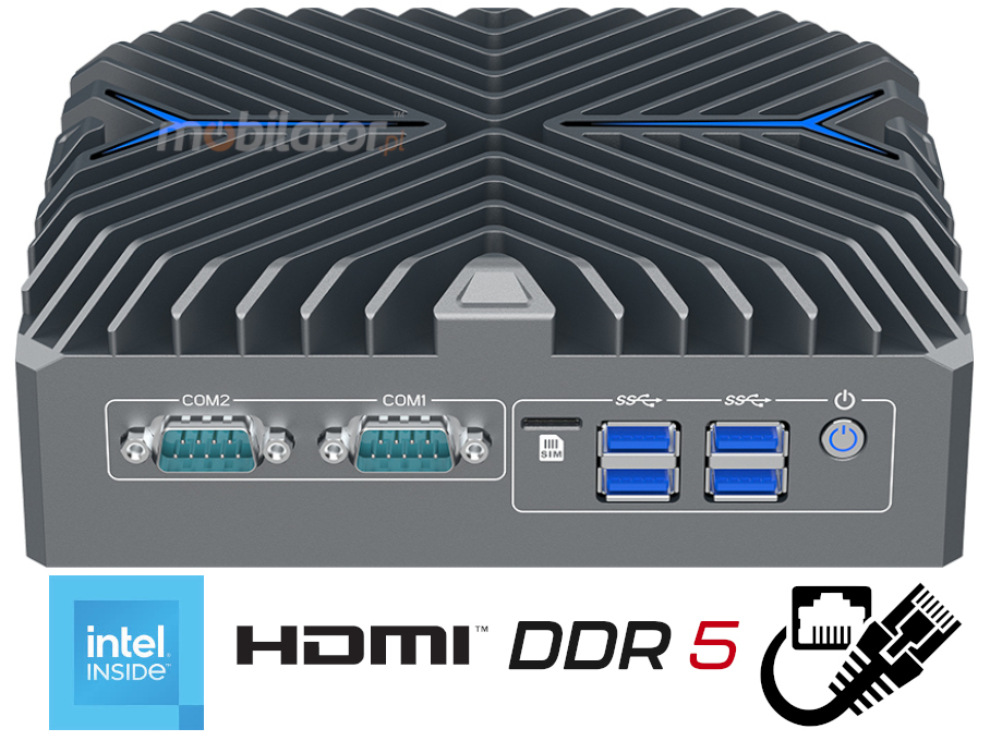 IBOX 4223N Komputer przemysowy z 8GB RAM, Wifi
