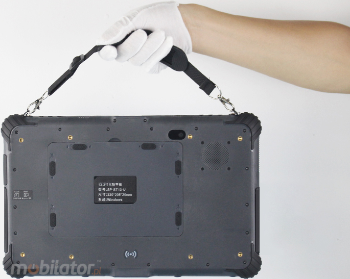 MobiPad T1300U - Solidny pasek na rami