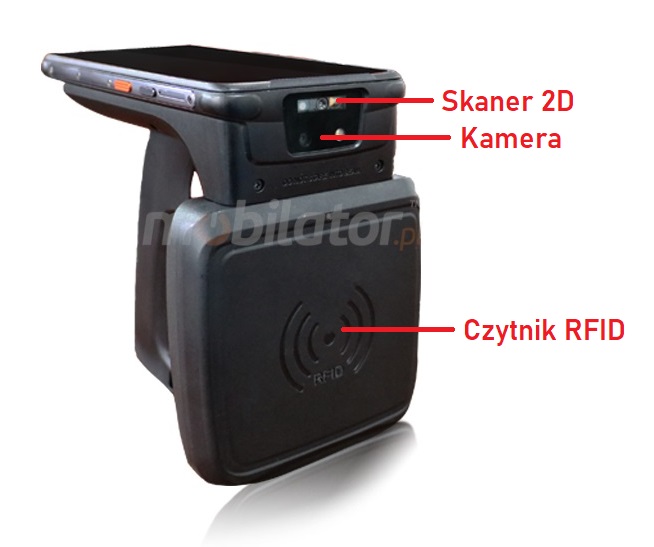 MobiPad T20R - kolektor danych z opcjonalnym skanerem 2D i czytnikiem RFID