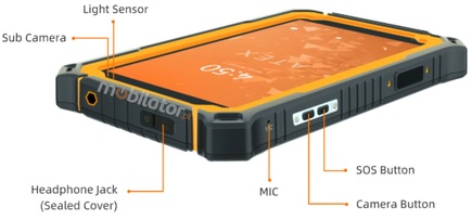 Tablet MobiPad Tex17 przemysowy dla pracownikw terenowych