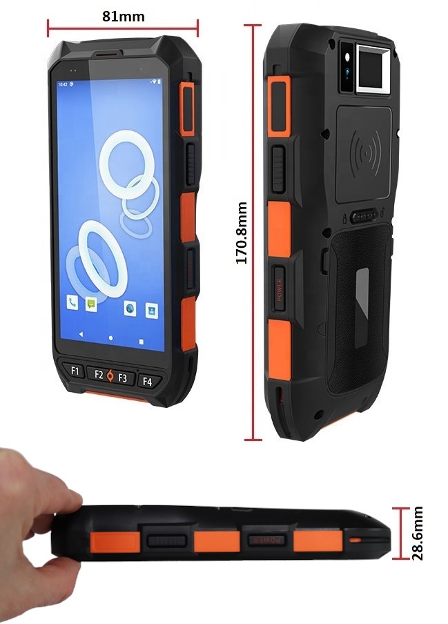MobiPad XX-B62 v.10 wzmocniony smartfon odporny wygodny stylowy design NFC skaner kodw kreskowych 2D Zebra