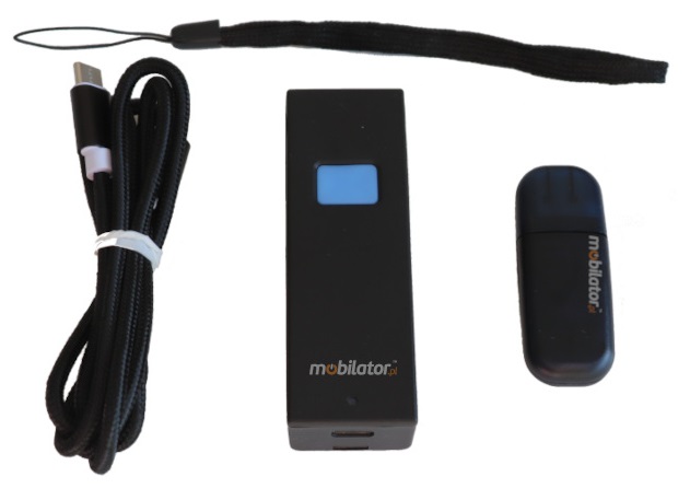 MobiScan H628W - akcesoria kabel USB odbiornik danych 2.4G