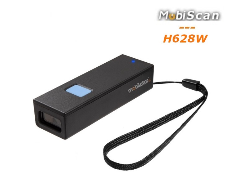 MobiScan H628W mobilny mini skaner kodw kreskowych 1D i kodw QR 2D