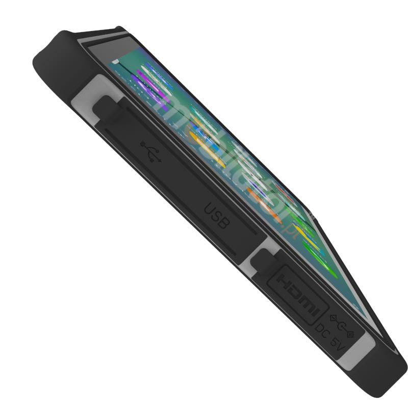 Przemysowy wodoodporny 8-calowy tablet z systemem operacyjnym Android 7.0, 4G, norm odpornoci IP65 oraz czytnikiem radiowym NFC - Mobipad 800ATS v.1