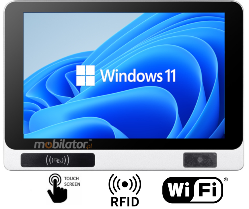 Mobitouch 101W-LF+2D -  Przemysowy komputer panelowy 