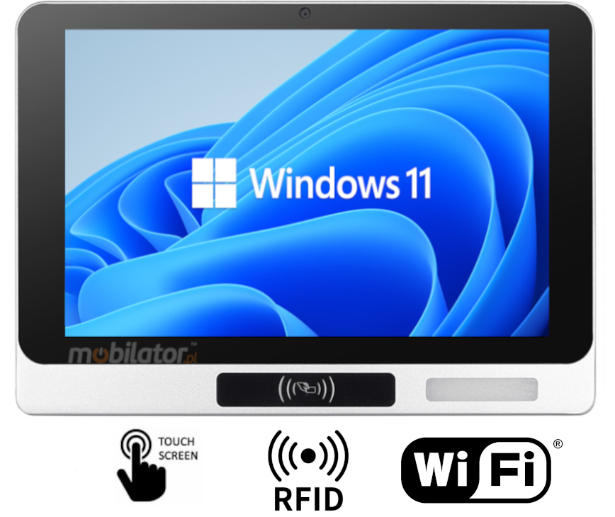Mobitouch 101W-LF -  Przemysowy komputer panelowy 