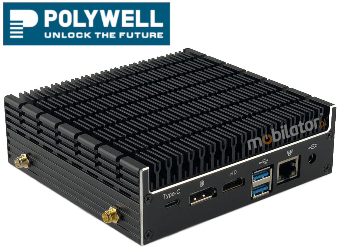Polywell-Nano-U10F Intel i5 may niezawodny szybki i wydajny mini pc