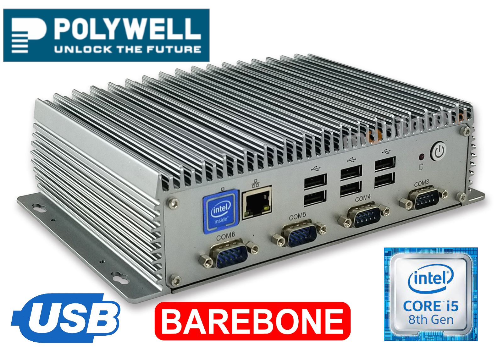 Polywell-Nano-U8FL2C6 Intel i5 may niezawodny szybki i wydajny mini pc 