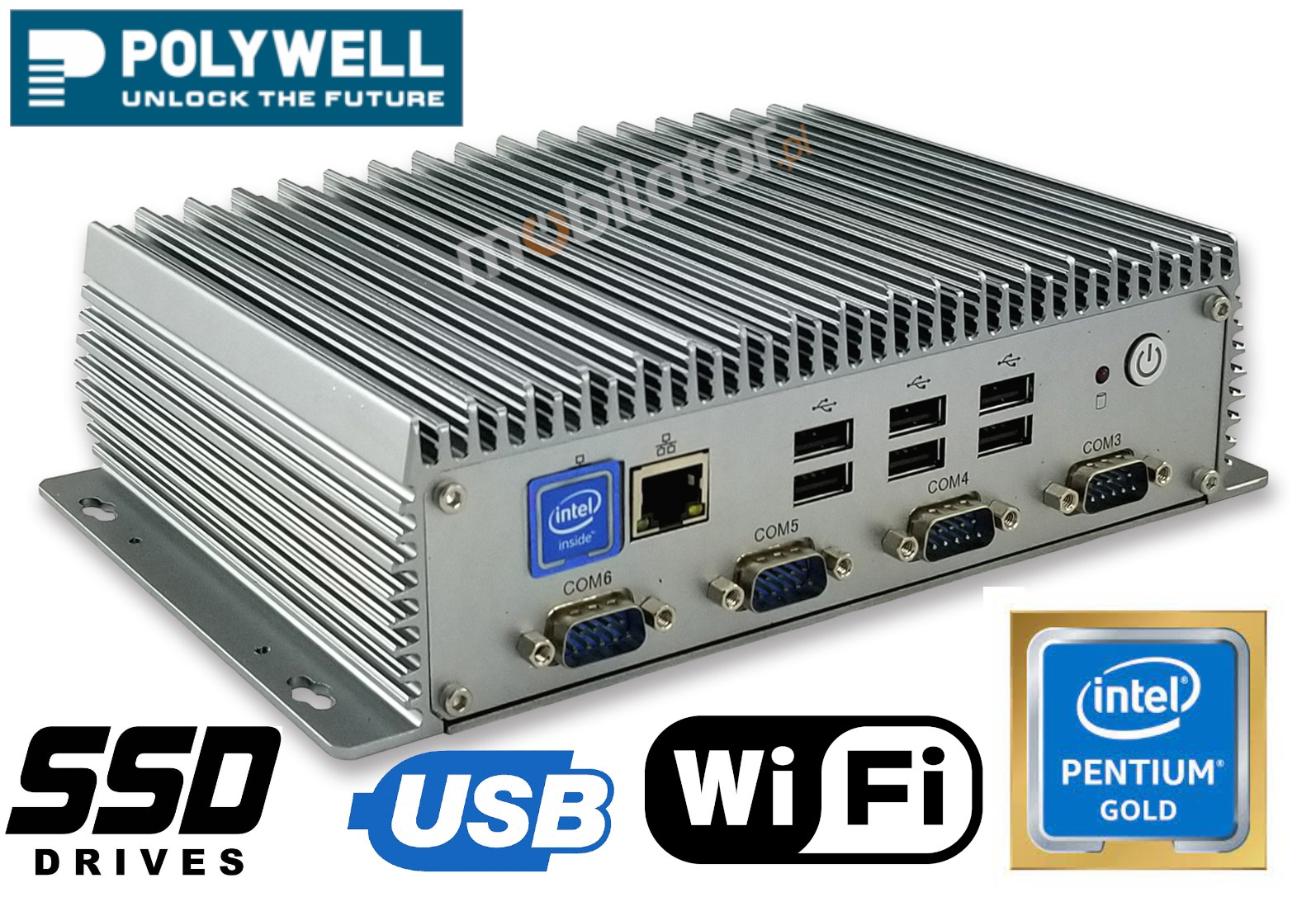 Polywell-Nano-U8FL2C6 Intel Pentium may niezawodny szybki i wydajny mini pc 