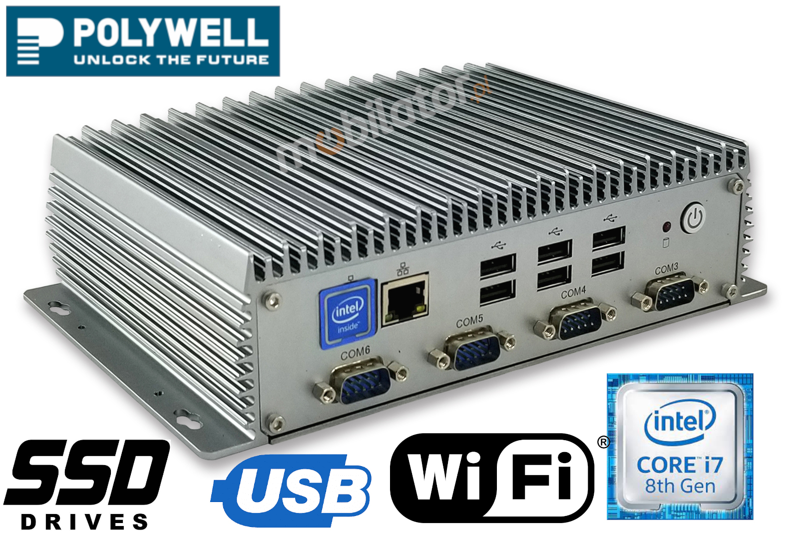Polywell-Nano-U8FL2C6 Intel i7 may niezawodny szybki i wydajny mini pc 