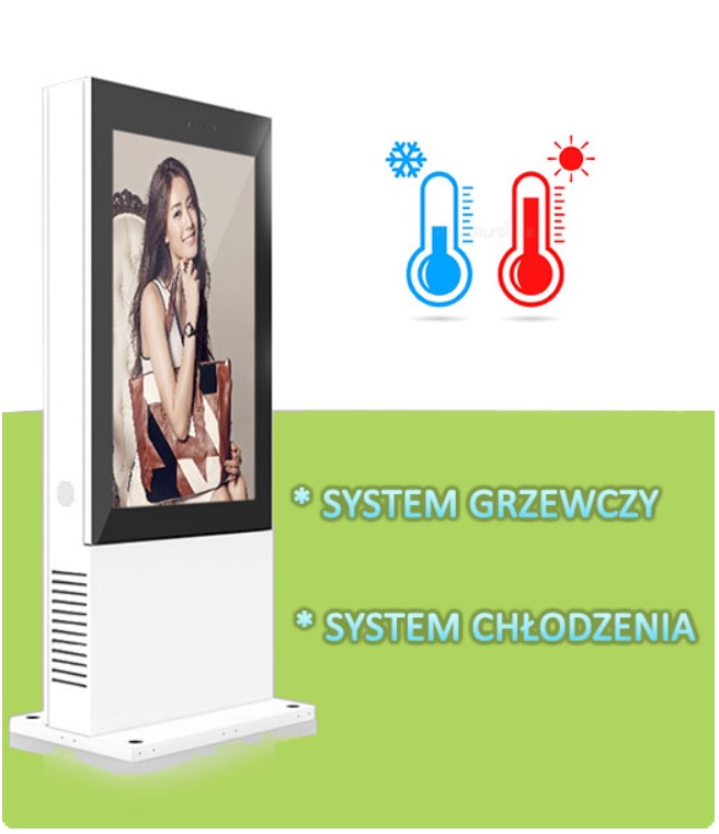 NoMobi Trex 75 cali system grzewczy system chodzenia klimatyzacja