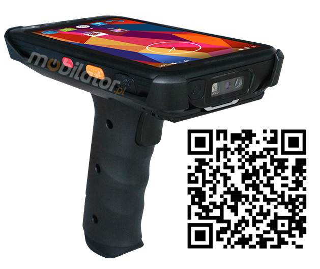 MobiPAD 7R – porczny kolektor danych ze skanerem 2D Zebra SE4710, NFC, 5 calowy ekran dotykowy, 4G, Wifi, Bluetooth, GPS
