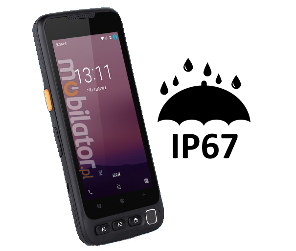 MobiPAD 7R – odporny na kurz i wod kolektor danych, wytrzymay smartfon przemysowy idealny do magazynu i hurtowni, skaner 2D Zebra SE4710, 4GB RAM i 64GB ROM