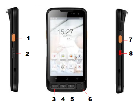 MobiPAD 7R – solidny kolektor danych, norma IP67, ze skanerem kodw 2D Zebra, NFC, Wifi i Bluetooth, Android 12, 4GB RAM, 64GB ROM