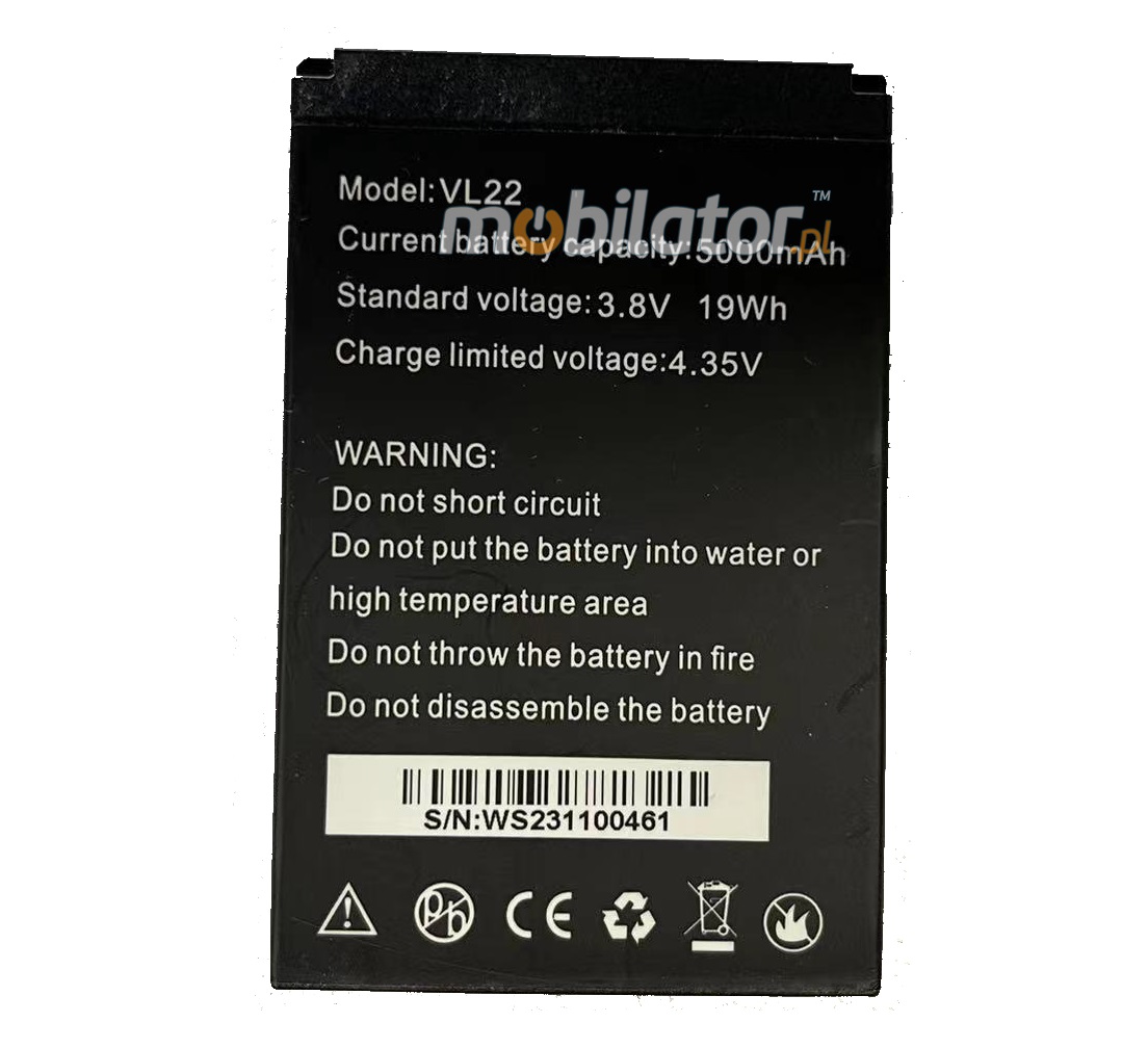 MobiPAD 88W - bateria 5200 mah