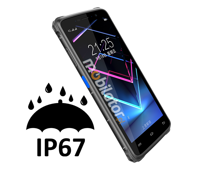 MobiPAD F2 - odporny na upadki kolektor danych norma IP 67 odporny na niskie i wysokie temperatury