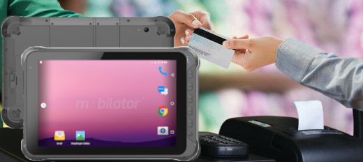 Emdoor Q15 v.7 - Wodoodporny 10-calowy tablet z czytnikiem kodw kreskowych 2D Honeywell, norm IP65 + MIL-STD-810G,4GB RAM, dyskiem 64GB ROM, BT4.1, RJ-45 