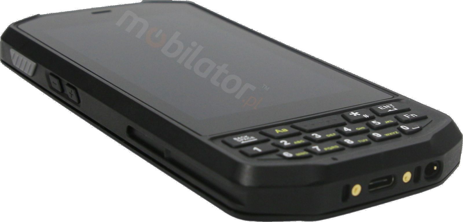 Mobipad Qxtron 4100 v.9 - Kolektor danych do magazynu (IP65) , 4GB RAM i 64GB pamici, wytrzymay - z ekranem pojemnociowym i systemem Android 9.0, skanerem kodw 2D Honeywell 6703 oraz UHF