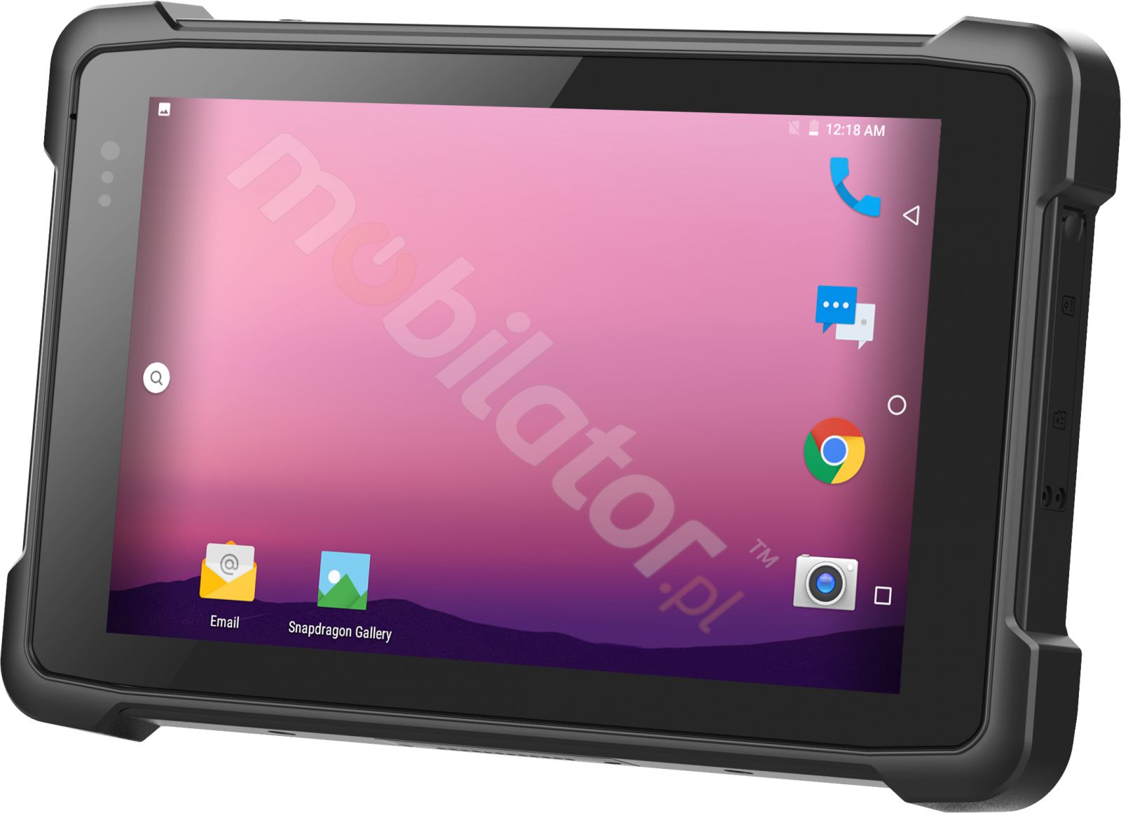 Emdoor Q81 v.4 - Wodoodporny omiocalowy tablet przemysowy z 4GB RAM pamici, dyskiem 64GB, BT 4.1, NFC, skanerem kodw 2D Honeywell i 4G 