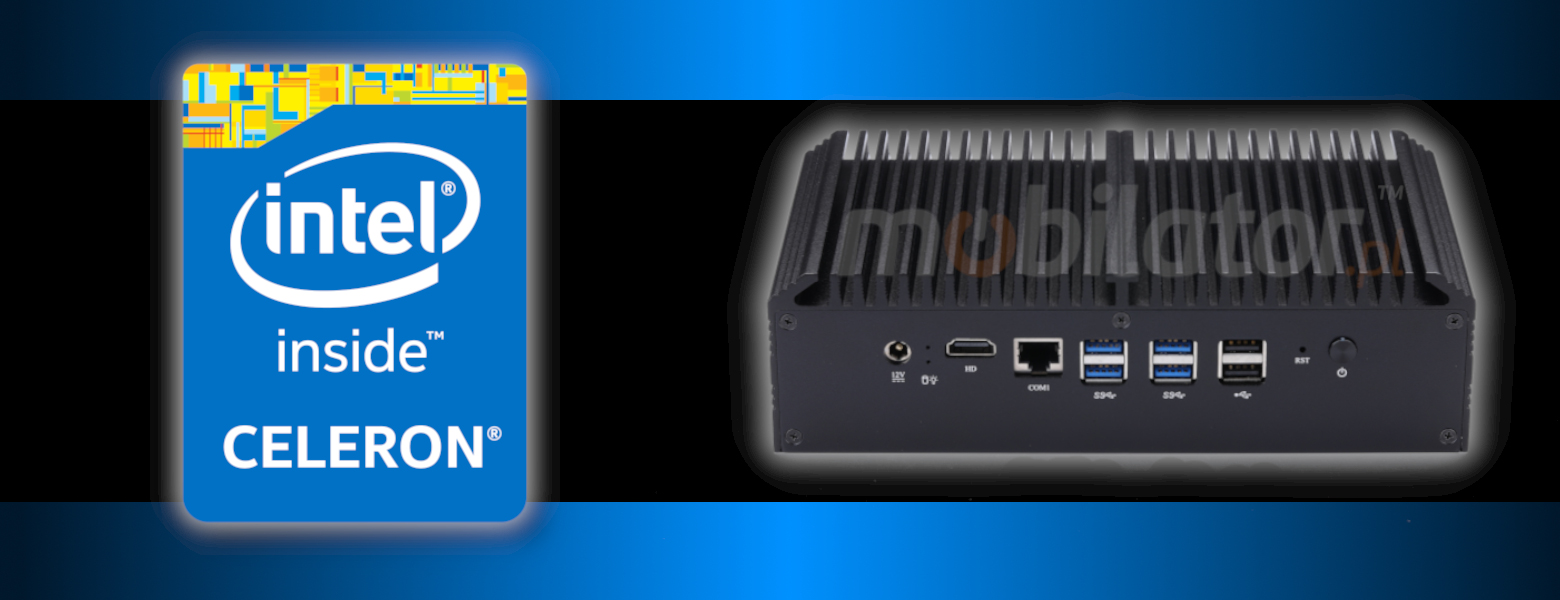 mBOX Q817GEX - minipc z nowoczesnym procesorem Celeron
