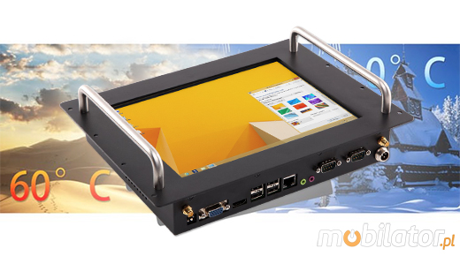 Industial RACK MOUNT Touch PC CCETouch CT10-PCPrzemysowy Komputer Panelowy RACK MOUNT - CCETouch CT10-PC Norma odpornoci IP54 Przemysowy komputer panelowy Ekran rezystancyjny 5 wire resistive wywietlacz 10 cali mobilator.pl New Portable Devices Windows RS-232 COM RACK MOUNT 