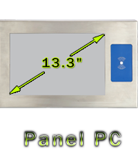 Industial Touch PC CCETouch PC-133-RFID Komputer panelowy Panel PC RFID HF&LF Przemysowy Panel PC CCETouch PC-133 RFID Norma odpornoci IP54 Przemysowy komputer panelowy Ekran rezystancyjny 5 wire resistive wywietlacz 13 cali mobilator.pl New Portable Devices Windows RS-232 COM RFID LF HF