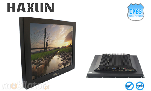 HAXUN Industrial Panel-PC Ha-IPC150-D2550 Komputer przemysowy Panel PC Ha-IPC150-D2550 Norma odpornoci IP65 Przemysowy komputer panelowy Ekran rezystancyjny 5 wire resistive wywietlacz 15 cali mobilator.pl New Portable Devices Windows