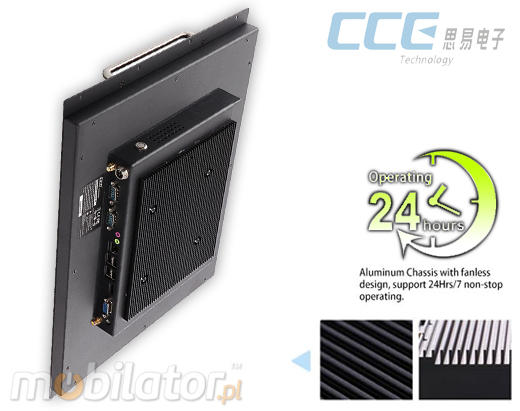 Industial RACK MOUNT Touch PC CCETouch CT15-PC Przemysowy Komputer Panelowy RACK MOUNT - CCETouch CT15-PC Norma odpornoci IP54 Przemysowy komputer panelowy Ekran rezystancyjny 5 wire resistive wywietlacz 15 cali mobilator.pl New Portable Devices Windows RS-232 COM RACK MOUNT 