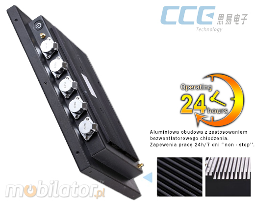 Industial Touch PC CCETouch CT15-PC Komputer panelowy Panel PC Norma odpornoci IP65 Przemysowy komputer panelowy Ekran rezystancyjny 5 wire resistive wywietlacz 15 cali mobilator.pl New Portable Devices Windows