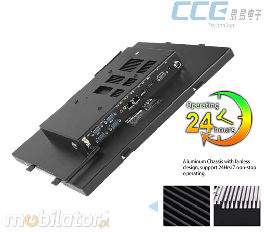 Komputer panelowy (Open Frame) CCETouch CT17-OPCR Komputer panelowy Panel PC Open Frame Przemysowy komputer panelowy Ekran rezystancyjny 5 wire resistive wywietlacz 17 cali mobilator.pl New Portable Devices Windows Intel Celeron Open Frame Touch Screen PC CCETouch CT17-OPCR do zabudowy kiosk internetowy bankomat