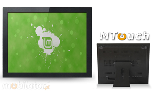 MTouch Industrial Przemysowy PanelPC MobiBOX 19 - i3  Komputer panelowy Panel PC  Przemysowy komputer panelowy Ekran rezystancyjny 5 wire resistive wywietlacz 19 cali mobilator.pl New Portable Devices Windows RS-232 COM VGA HDMI Intel Core i3 i5 i7