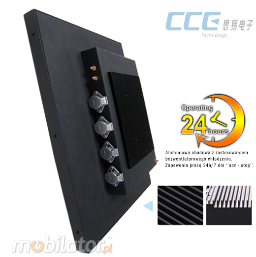 Industial Touch PC CCETouch CT17-PC Komputer panelowy Panel PC Norma odpornoci IP65 Przemysowy komputer panelowy Ekran rezystancyjny 5 wire resistive wywietlacz 17 cali mobilator.pl New Portable Devices Windows
