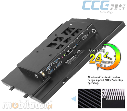 Komputer panelowy (Open Frame) CCETouch CT19-OPCR Komputer panelowy Panel PC Open Frame Przemysowy komputer panelowy Ekran rezystancyjny 5 wire resistive wywietlacz 19 cali mobilator.pl New Portable Devices Windows Intel Celeron Open Frame Touch Screen PC CCETouch CT19-OPCR do zabudowy kiosk internetowy bankomat