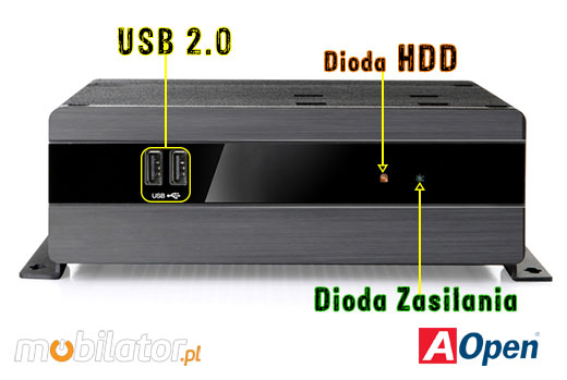 AOpen DEX7150 MiniPC Komputer przemysowy Procesor Intel i3 i5 i7 SSD mSATA3 16GB RAM